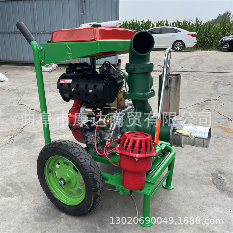 汽油柴油4/6寸防汛自吸水泵