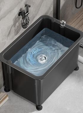 布可移动拖把池阳台拖把AL102464槽池墩布拖池用卫生间家洗把池拖