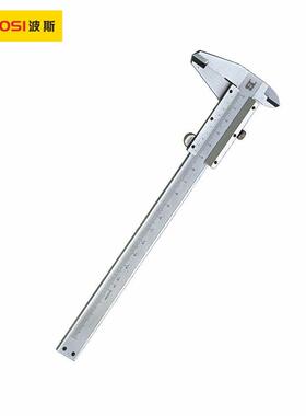 波斯工具游标卡尺0-150m0-迷200AJMm3m00mm高精度你卡尺标m准