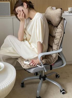 加座热坐垫靠背插一体办屁AL-65726公室久坐发热腰靠护腰垫电热股