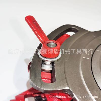 重1机17117饺型板4手动套丝水暖工维修工具镀锌管手动寸胶丝手持