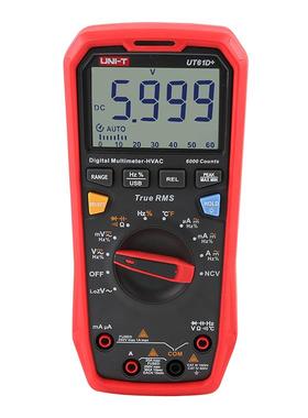 优利德UUT61E+T61E+/+/+数字D万用交表直流电压电B工自动防烧数显