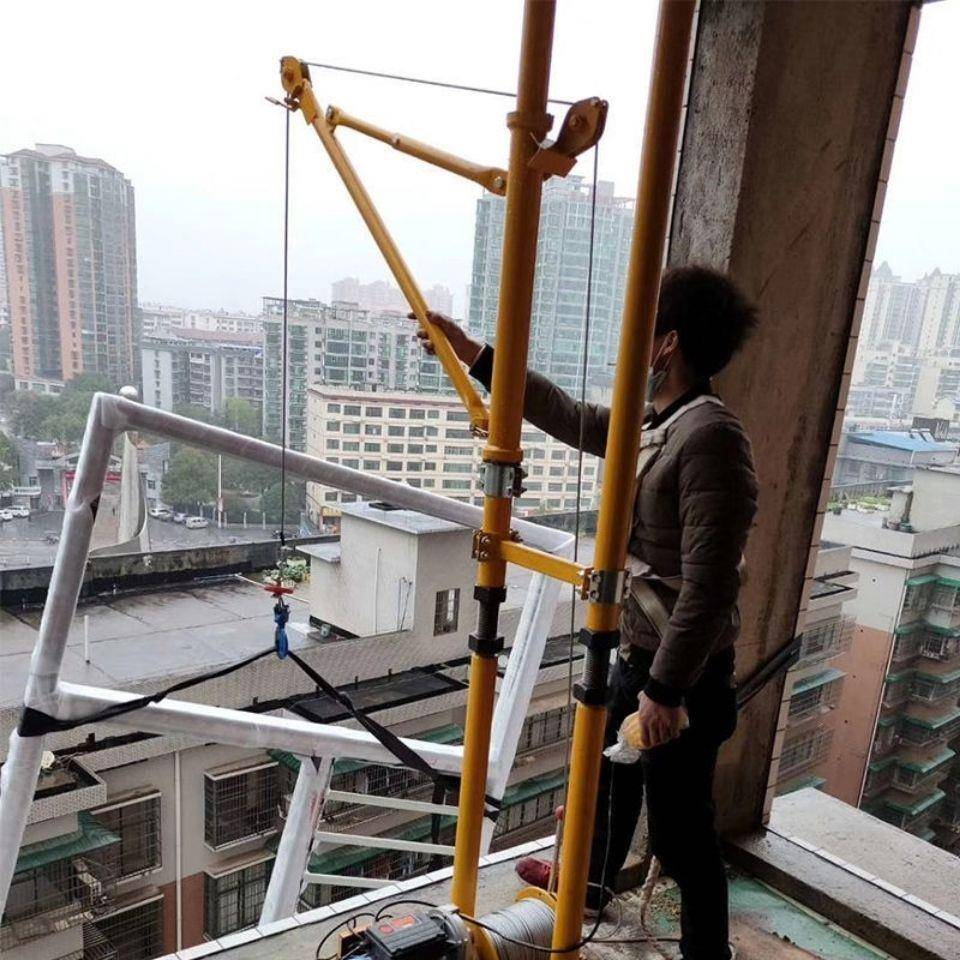 室内220v家建门装修吊机上料机提筑升机窗吊机高楼层ZCK小用型吊