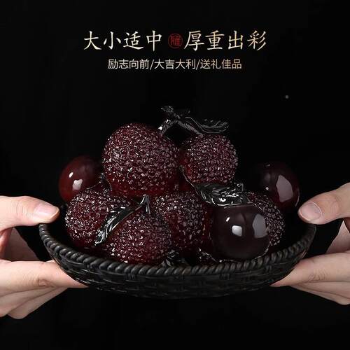 励志变色意荔枝宠摆件精品茶可道养创个性茶055玩茶具茶桌茶台茶