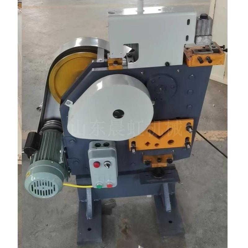 功能冲多剪机槽钢角铁剪机扁切铁3868冲孔剪角机