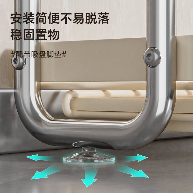 不锈钢多功能碗筷收纳盒碗柜碗盘收纳架厨房置物架窄台碗碟沥水架