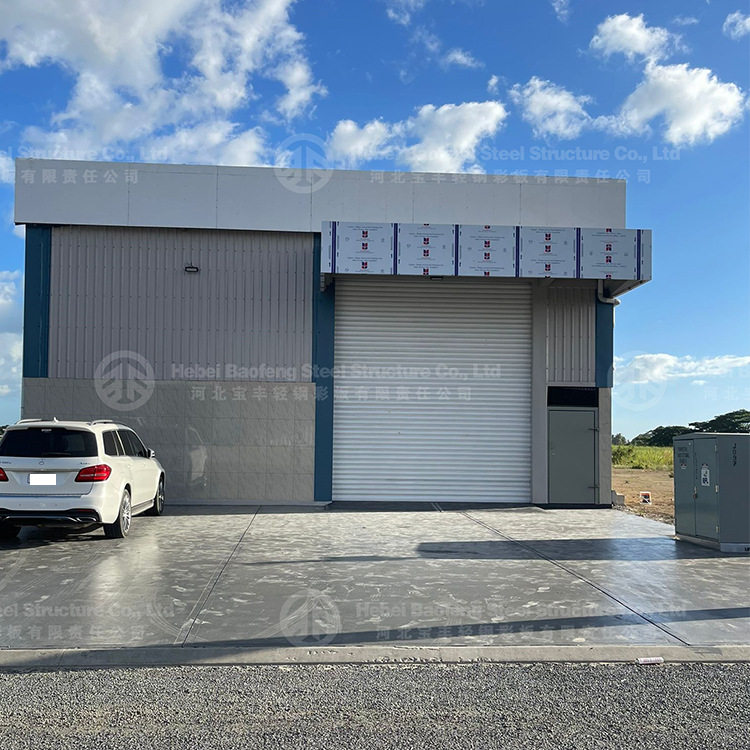 承接带办公夹层门式钢构工程