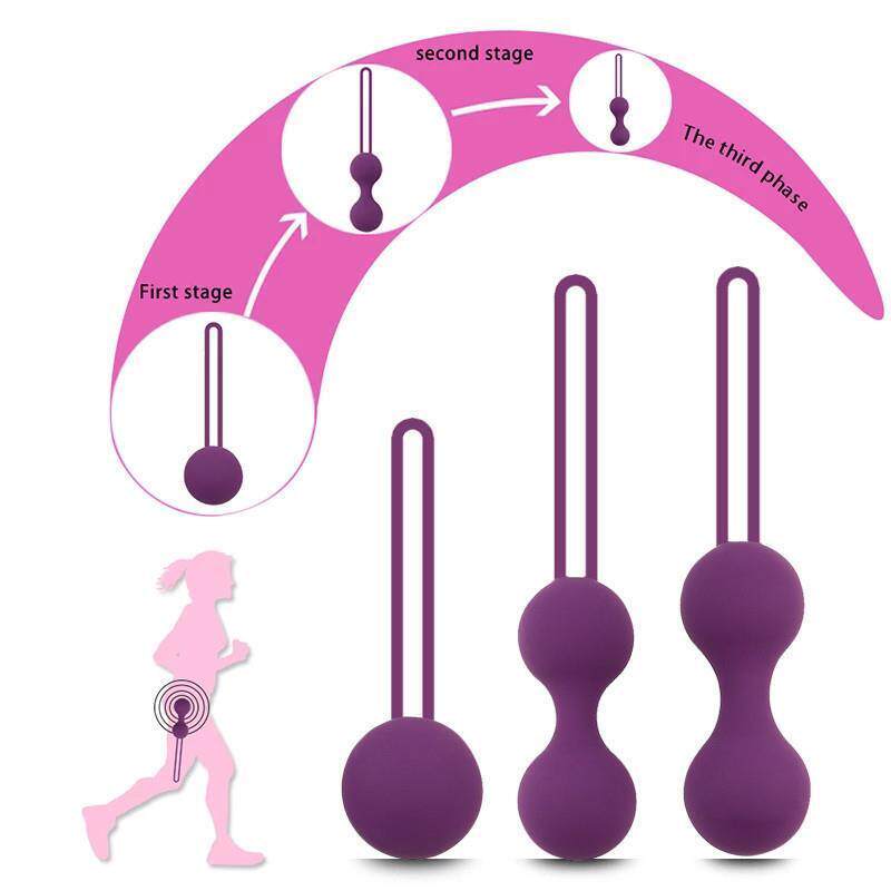 Safe Silicone Ball Kegel Exerciser Pelvic Floor Muscle Train
