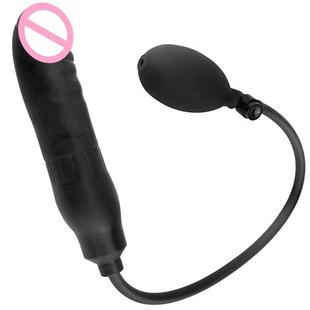 Super Soft Silicone Inflatable Butt Plug Anal Extender Vagin