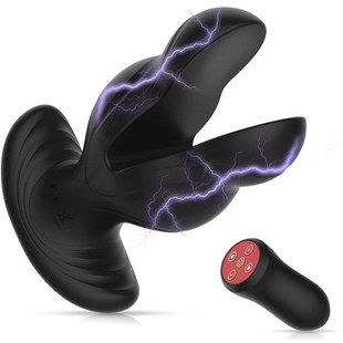 Electric Shock Anal Butt Plug Vibrators man Prostate Massage