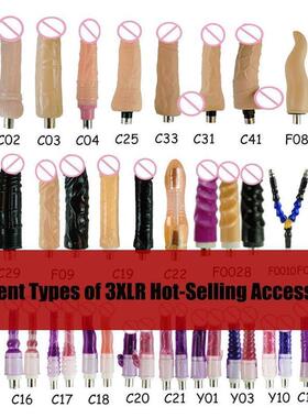 FREDORCH 3XLR Machine Attachements For Women Different Love