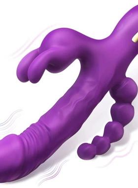 Rabbit Vibrator Women Clitoris Powerful Vibrating Sex Toys X