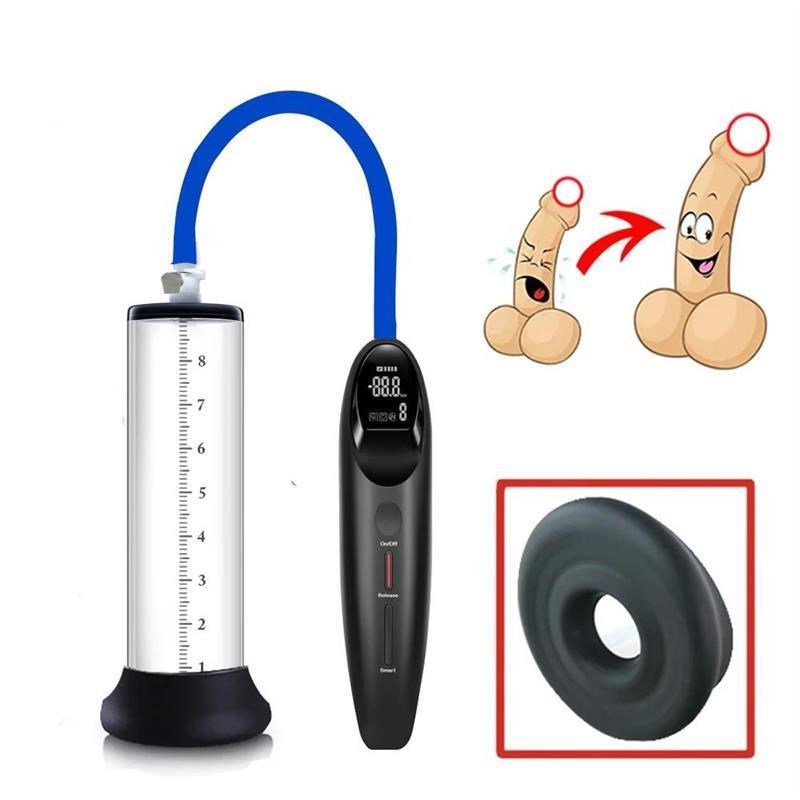 Male Enlarger Electric Penis Pump Vacuum Sucking For Men Pen