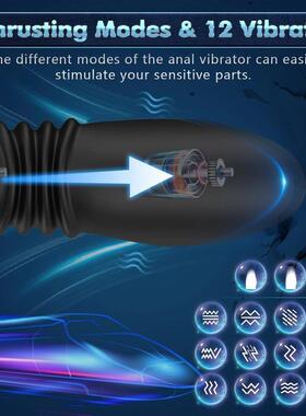 Hannibal Male Thrusting Prostate Massager APP Control Telesc