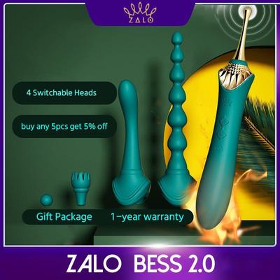 ZALO BESS 2.0 G-spot vibrator soft silicone clitoral stimula