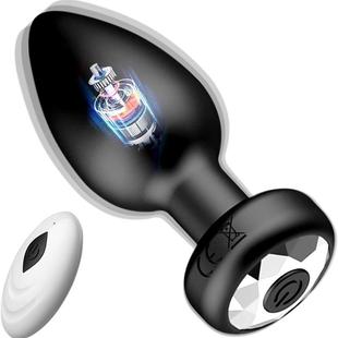 Remote Control Anal Vibrator Butt Plug Men Proste Massager