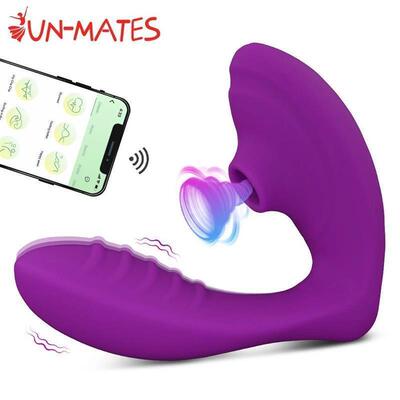 20 Modes Clitoris Sucker Vibrator Wearable G Spot Dildo Mass
