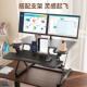 智能电升桌工作折叠笔记台本降台式 办公架动坐站交替电274脑桌