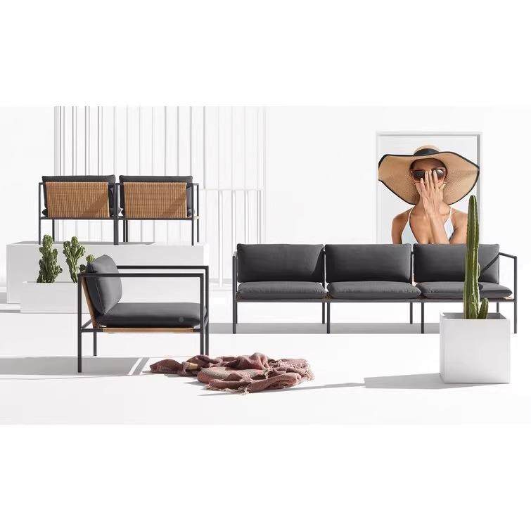 户外沙发210创庭院室防水防晒意高档藤编阳藤椅藤沙外发别墅光房,住宅家具,户外沙发,淘宝优惠券,粉丝福利购,淘宝优惠卷