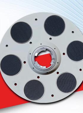 超宝17175系列材34907翻新机配件原厂寸原铝盘钢丝刷装晶石面抛光