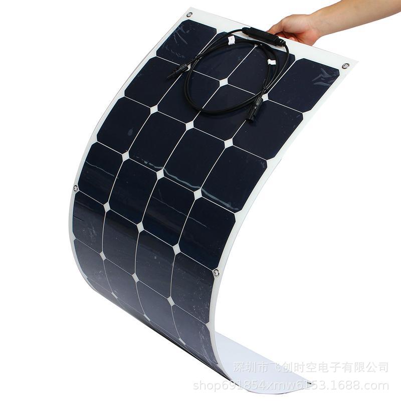 半柔性太阳能光伏板组件便携充电