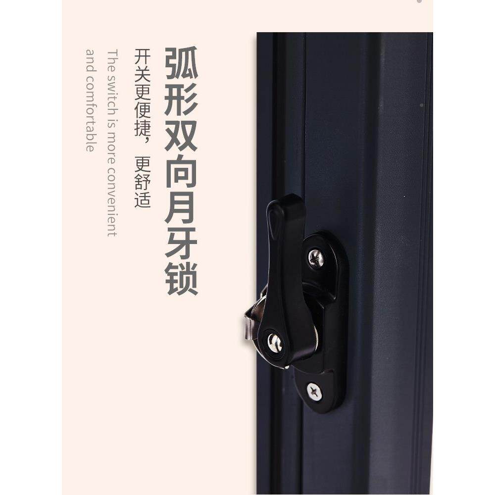 铝合金门窗定作拉窗钢化玻简璃防推盗窗窗玻璃窗KZX易窗户自装农