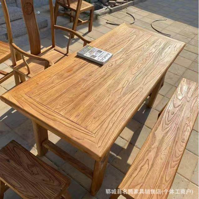 木中式老书榆木桌木质制茶台老门板茶MBJ桌茶餐桌办公室榆木桌,标准件/零部件/工业耗材,车间地垫,淘宝优惠券,粉丝福利购,淘宝优惠卷