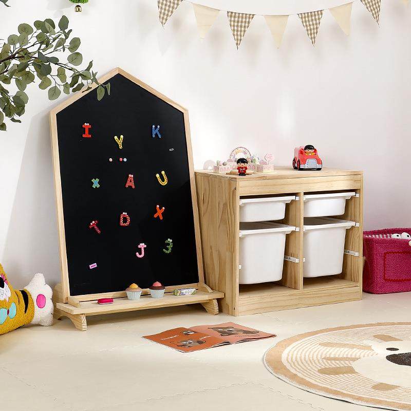 儿童收纳柜木厅宝宝用品绘本分实类整理柜抽屉蒙氏玩式CLC具储物,住宅家具,儿童书柜,淘宝优惠券,粉丝福利购,淘宝优惠卷