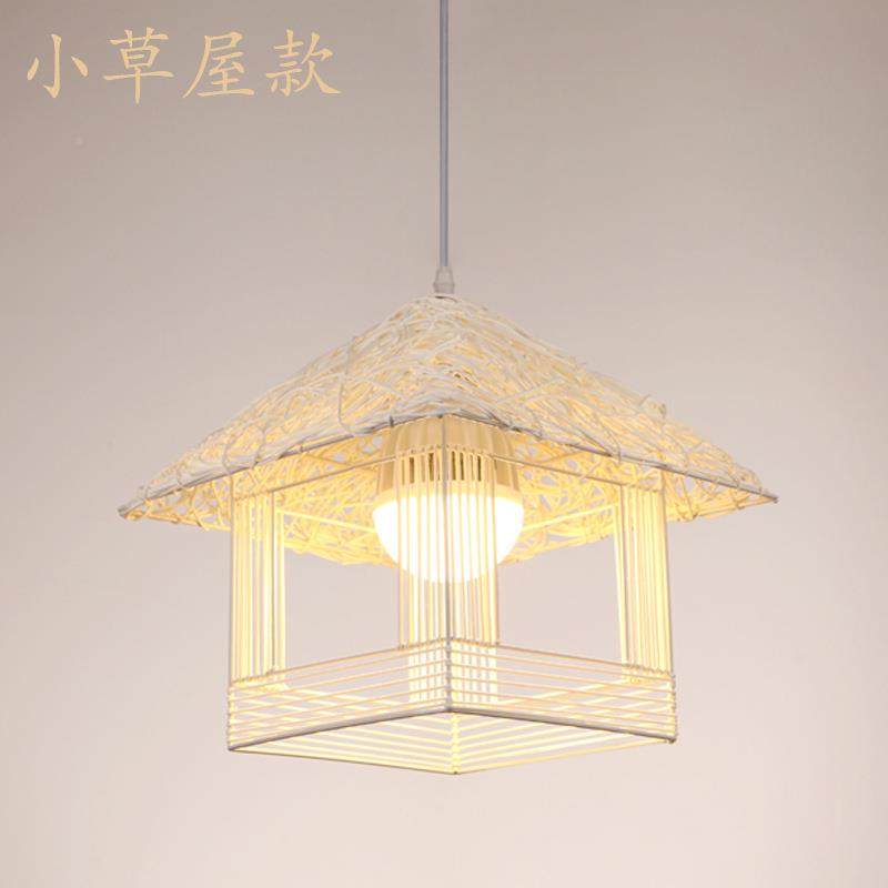 藤艺吊创灯简约田客厅意41426服个性装店铺竹编圆麻球园形鸟巢鸟,家装灯饰光源,智能吊灯,淘宝优惠券,粉丝福利购,淘宝优惠卷