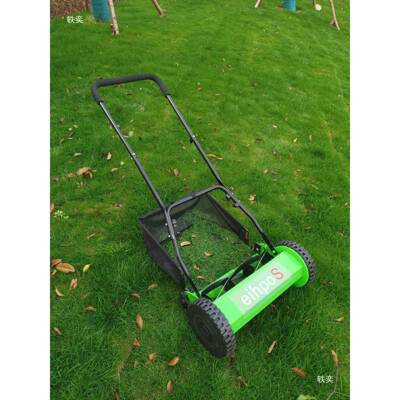 直销16寸普通ANR修无动力推家用小型割草手别机墅花园小面积草坪