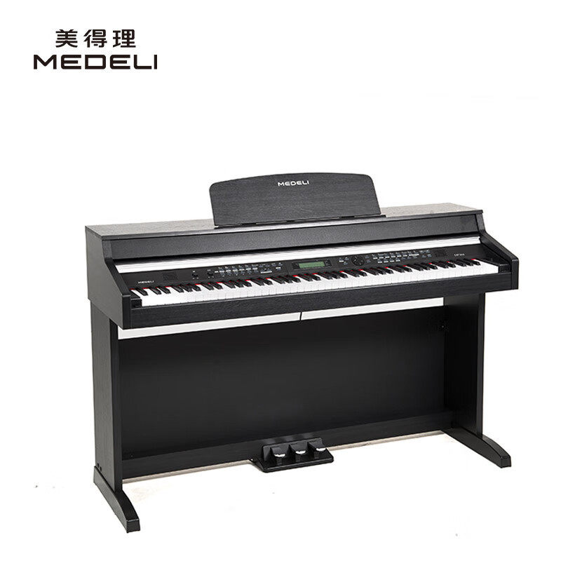美得理(MEDELI)DP166专业儿童幼师智能数码教学88键力度键盘电