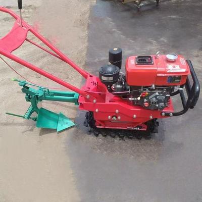 内蒙古死牛微耕气农用谷子高粱打粒机出口开机锄草机小沟OMC型翻