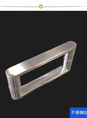 ?304不锈0钢方管DPY对距装拉手店铺淋孔浴房办公室玻璃门把手16$2