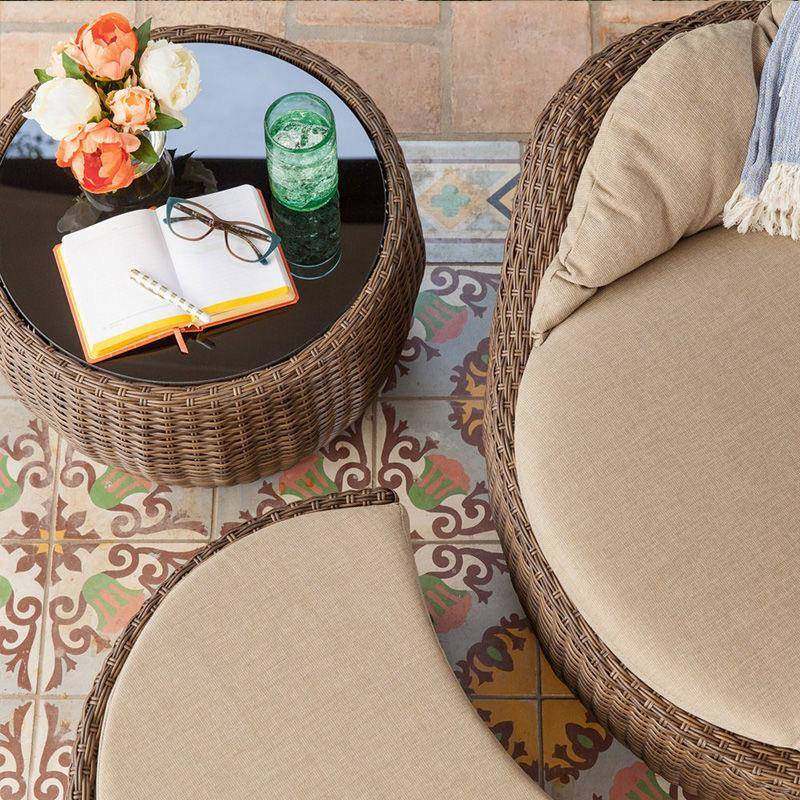 户外阳612藤台椅桌椅三件套编懒人躺午睡休闲靠背躺几椅茶藤椅沙,商业/办公家具,商用藤编家具,淘宝优惠券,粉丝福利购,淘宝优惠卷