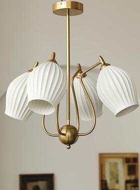 后现代蒜陶瓷吊灯英中古式厅现代客RWQ创意个性餐厅卧室房间头简