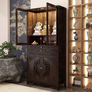 新中式 堂八案仙非实木条中案桌供桌家用ICS香农村客厅家用堂屋玄