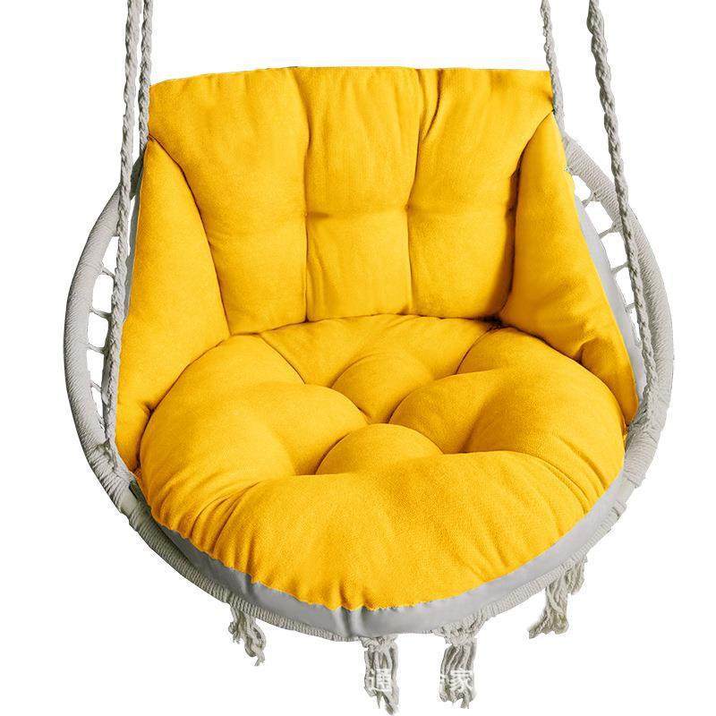 新秋千人沙发垫家吊椅布单垫水晶绒吊篮坐垫靠椅垫室内QZJ外摇用