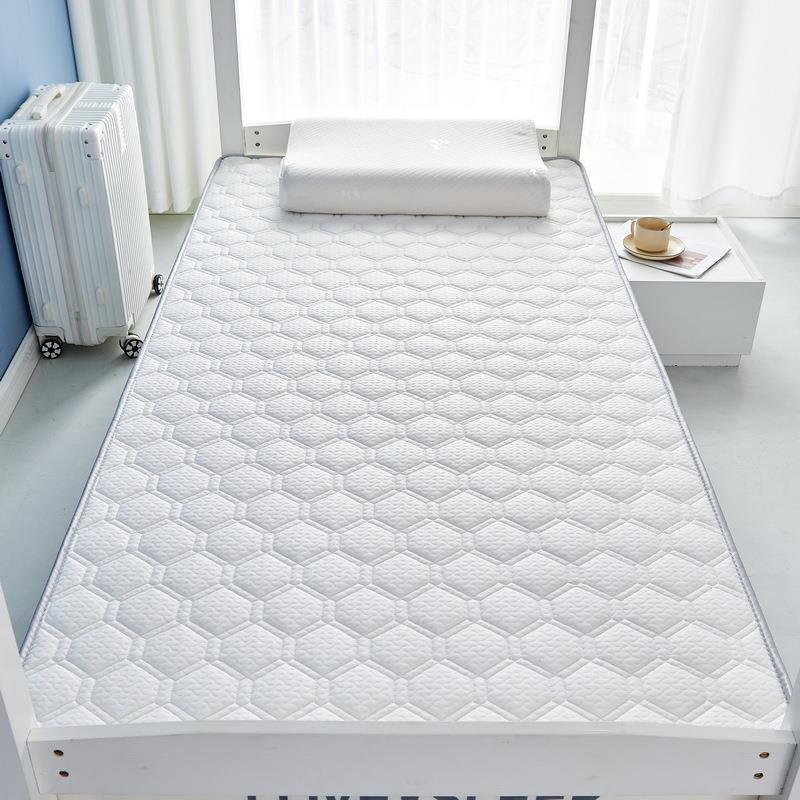 加厚乳胶叠UOZ床软垫学生宿舍榻榻米海绵垫单双人家用垫宿民折记