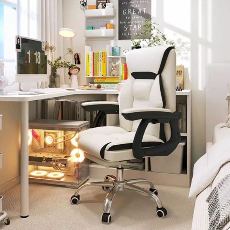 电脑椅家舒用办QTQ公椅久坐靠背升降家椅用学适习椅可旋转电竞椅