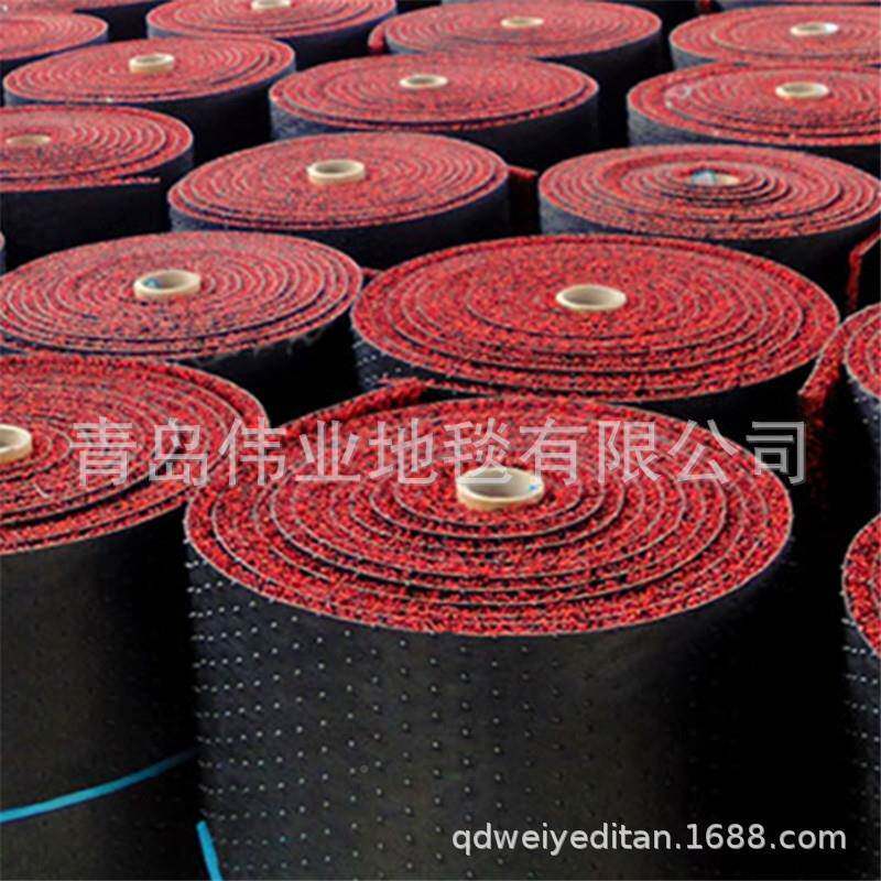 钉底丝PVC圈特防厚地垫汽车户进门入胶垫双色拉PCM-10-2丝钉底喷