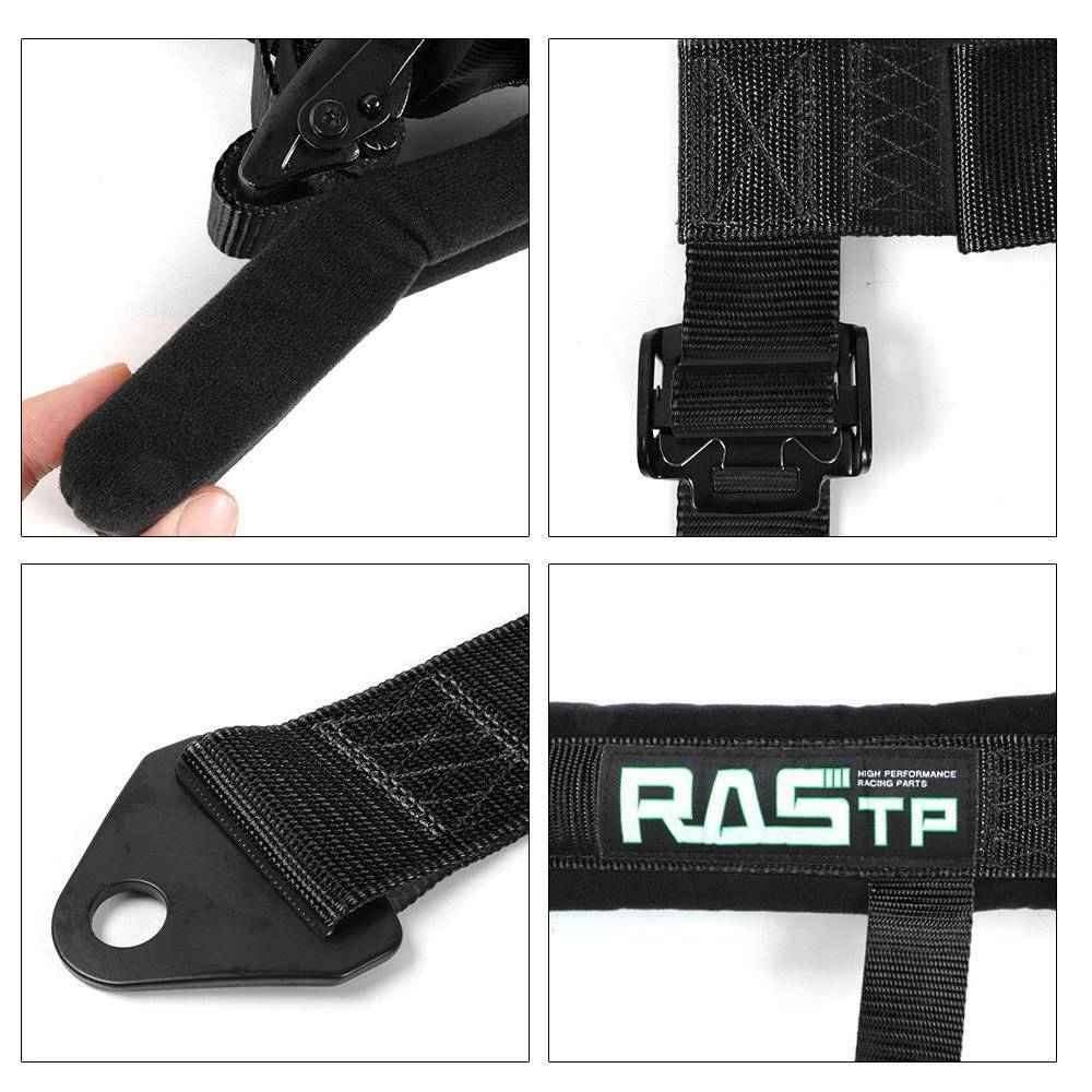 RASTP汽改车装2英寸四点式卡丁车赛车安全带快座椅安全套背带5684
