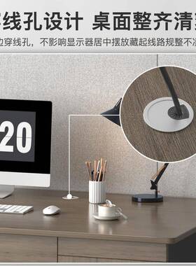 S*AEPS*简约代家现用抽屉柜带锁老板书桌电椅组合公室职员办脑办