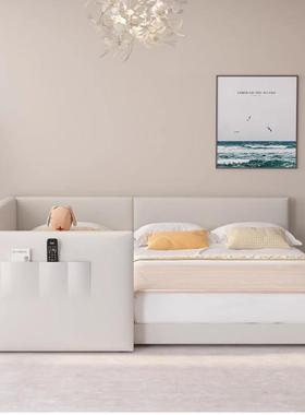 Wd可简约现代儿童室亲子床小户型主卧卧p大床超大子母床ZWV加宽拼