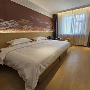 酒店家具标间季套制688客房公寓五大床民宿双床全全定宾馆床