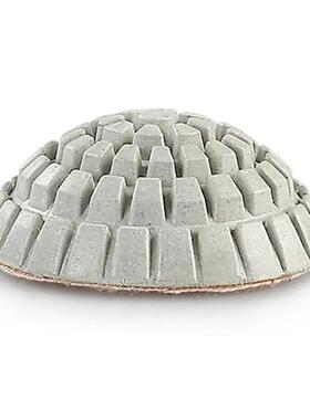 8PC弧曲形水磨片片2打寸弧形水磨圆弧面凹型底205部磨抛光片软磨