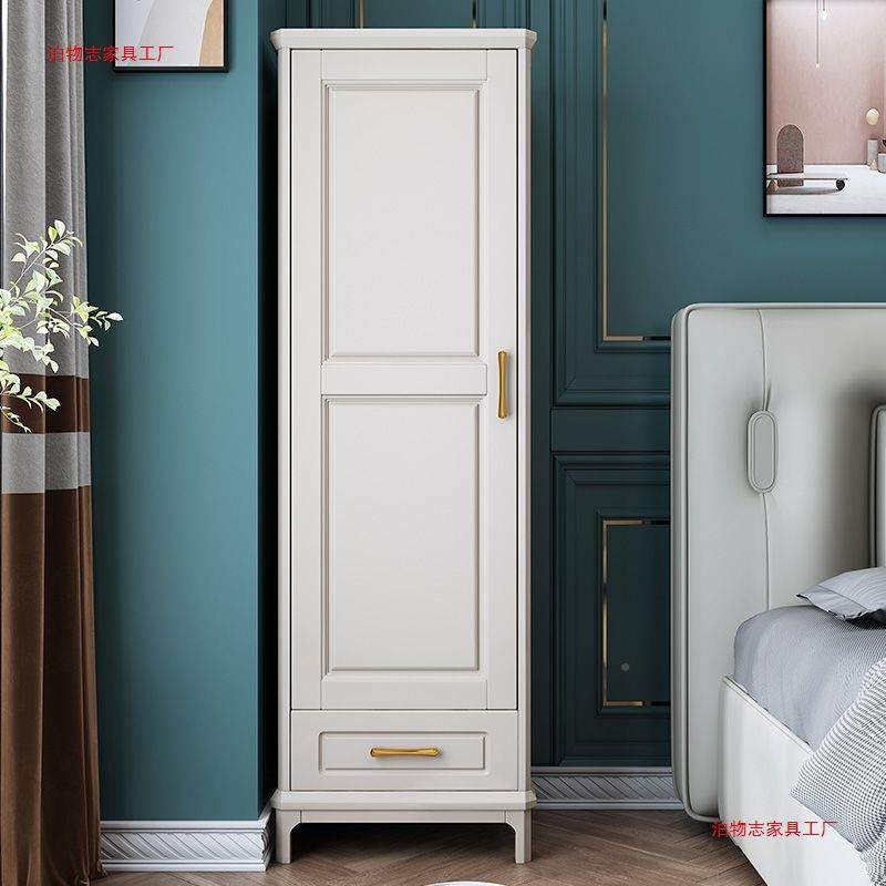 实木单门柜60cmGZI宽柜家用卧室小衣收纳立柜衣柜小窄户型衣橱收