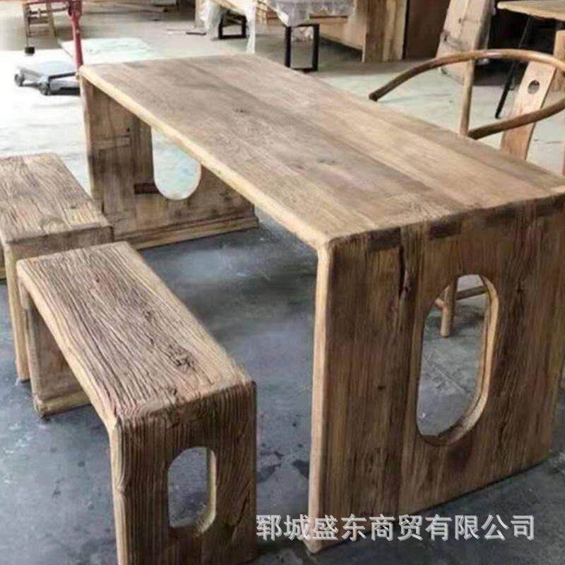 榆木飘窗小子小茶几老炕桌卧室榻榻桌子老门板实木炕几阳台矮桌米