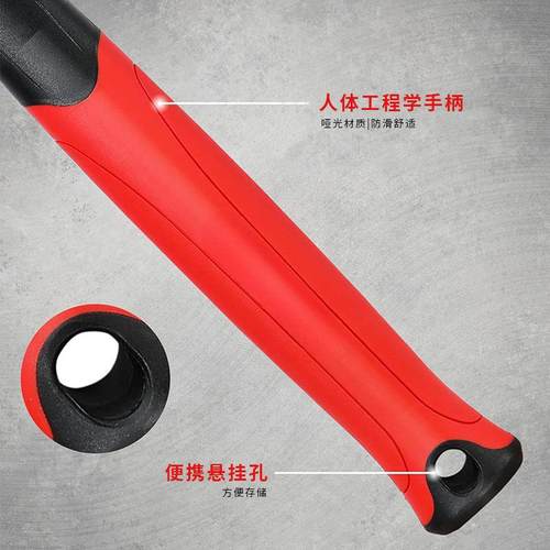 装无反弹安锤防震橡胶皮锤软锤柄木工砖GOJ地铺板锤