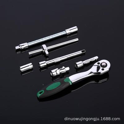 厂2家现货7齿8扳2SBB件套镜面汽修套小装工具大飞飞棘轮手随车工