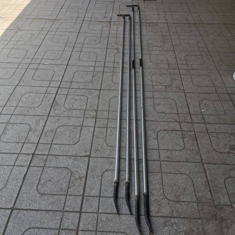 2节3节钢管撬棍特种翘头钢厚支820钢管加木工拆木模七字形持